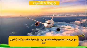 حق أدبي هام.. المخطوبة يمكنها الاطلاع على سجل سفر الخاطب عبر أبشر لتعزيز الثقة 1